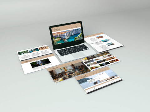 Web Screen Mockup