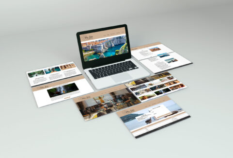 Web Screen Mockup