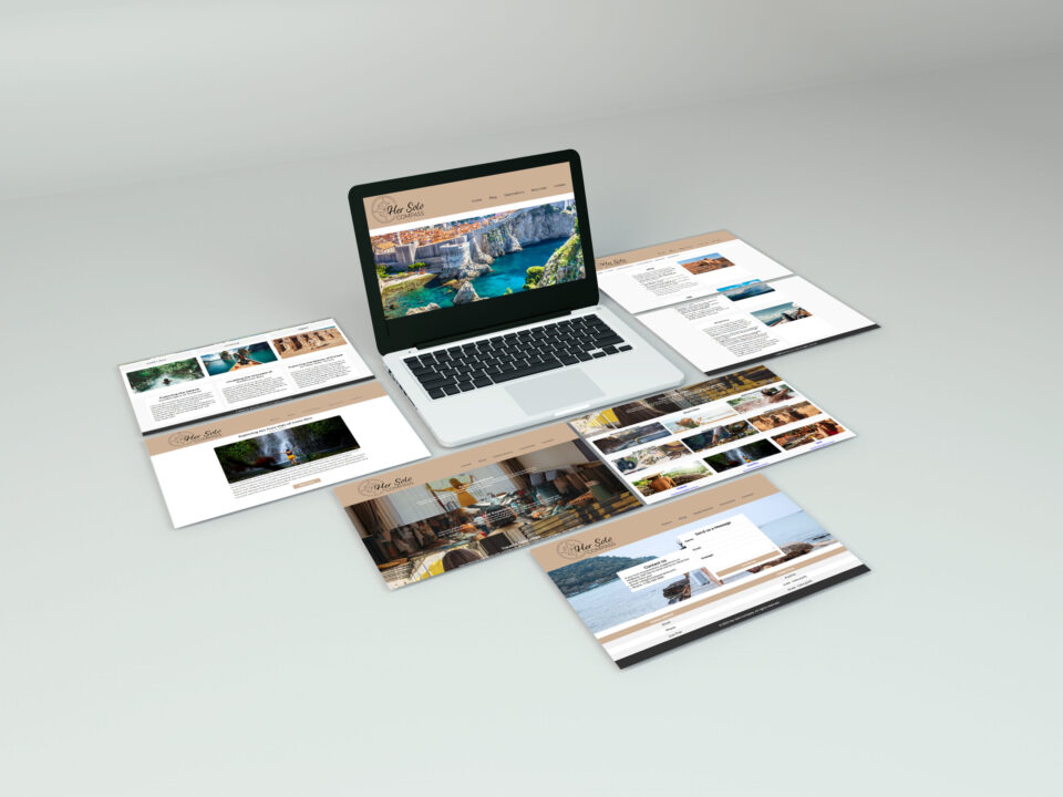 Web Screen Mockup